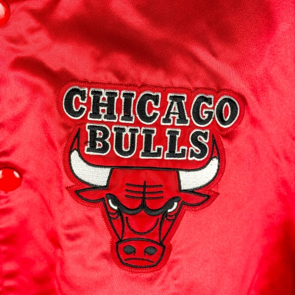 STARTER Red Bomber Varsity Jacket - Picture 2 of 5